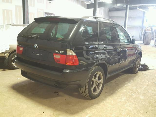WBAFA53531LP23382 - 2001 BMW X5 3.0I BLACK photo 4