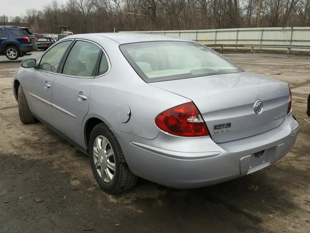 2G4WC532851280060 - 2005 BUICK LACROSSE C SILVER photo 3