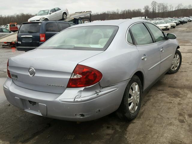 2G4WC532851280060 - 2005 BUICK LACROSSE C SILVER photo 4