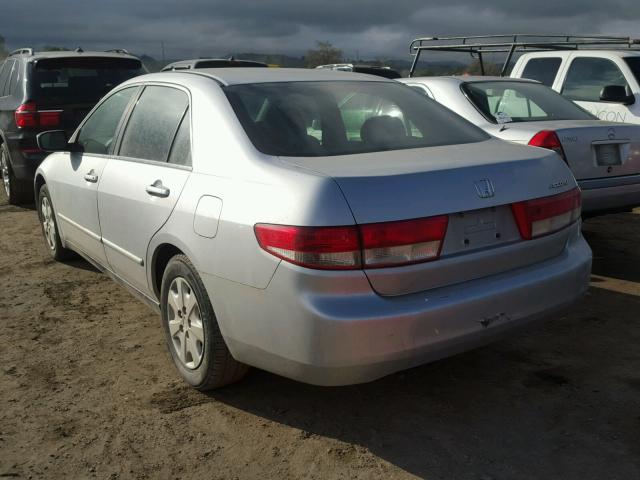 JHMCM56353C027180 - 2003 HONDA ACCORD LX SILVER photo 3