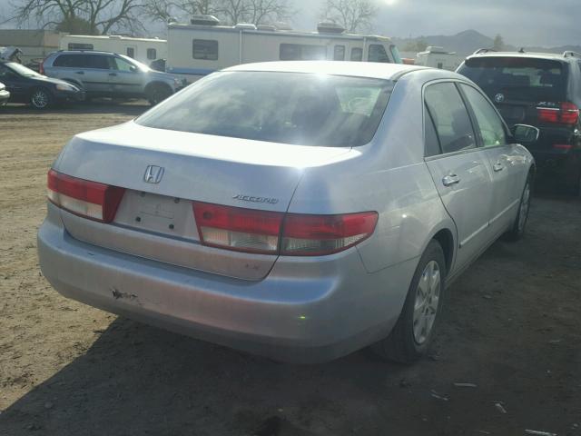 JHMCM56353C027180 - 2003 HONDA ACCORD LX SILVER photo 4