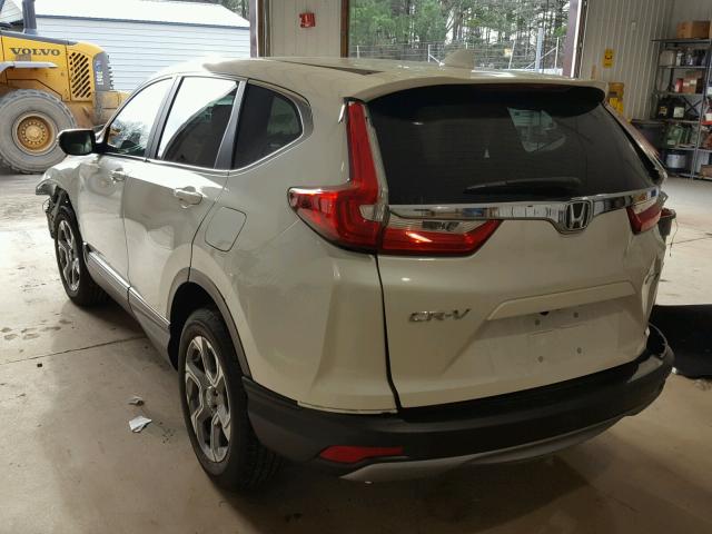 2HKRW2H82HH653665 - 2017 HONDA CR-V EXL WHITE photo 3