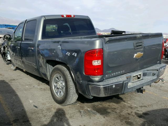 3GCPKTE22BG272116 - 2011 CHEVROLET SILVERADO GRAY photo 3