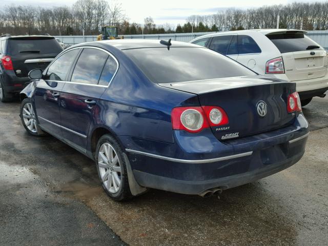 WVWCU73C06P136564 - 2006 VOLKSWAGEN PASSAT 3.6 BLUE photo 3