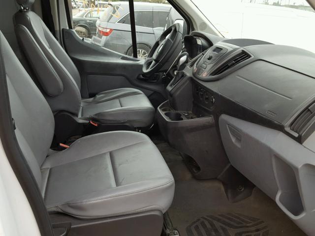 1FTYE1ZM0GKA95593 - 2016 FORD TRANSIT T- WHITE photo 5