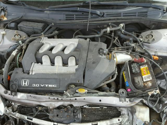 1HGCG1657YA098579 - 2000 HONDA ACCORD EX SILVER photo 7