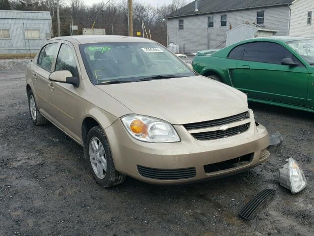 1G1AL52F257566873 - 2005 CHEVROLET COBALT LS GOLD photo 1