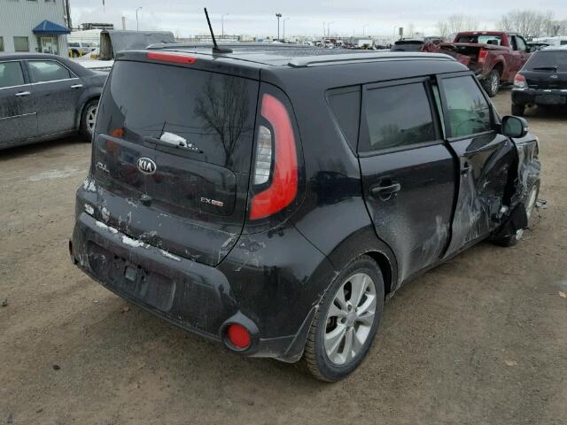 KNDJP3A58F7194207 - 2015 KIA SOUL + BLACK photo 4