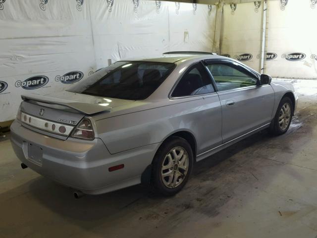 1HGCG22512A031768 - 2002 HONDA ACCORD EX SILVER photo 4