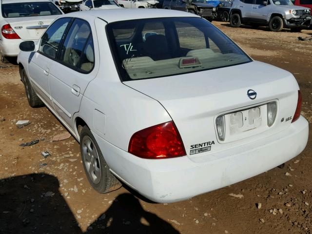 3N1CB51D96L578165 - 2006 NISSAN SENTRA 1.8 WHITE photo 3