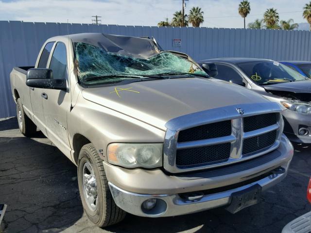 3D7KA28603G706899 - 2003 DODGE RAM 2500 S GOLD photo 1