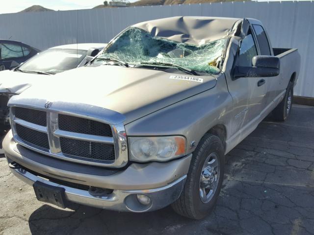 3D7KA28603G706899 - 2003 DODGE RAM 2500 S GOLD photo 2
