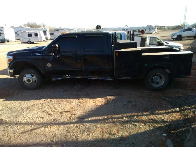 1FT8W3DT2CEB58189 - 2012 FORD F350 SUPER BLACK photo 3