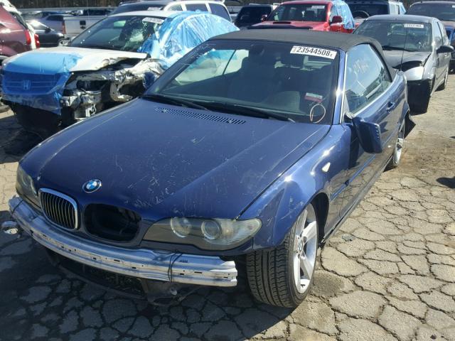 WBABW33434PG97006 - 2004 BMW 325 CI BLUE photo 2