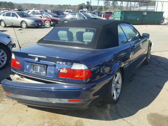 WBABW33434PG97006 - 2004 BMW 325 CI BLUE photo 4