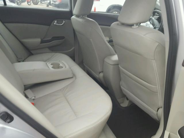 19XFB2F97CE022367 - 2012 HONDA CIVIC EXL 银色 照片 6