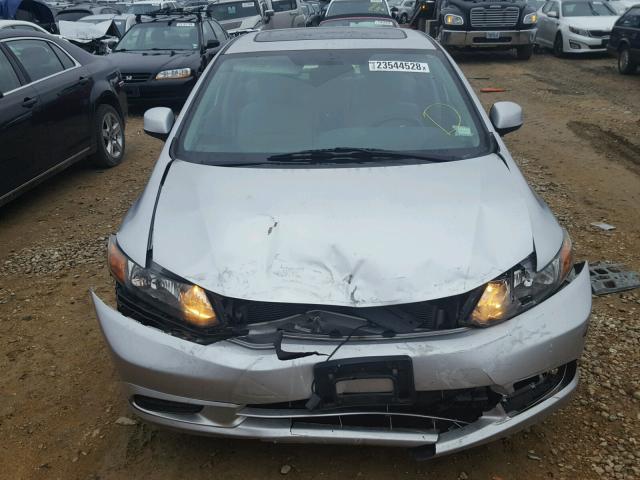 19XFB2F97CE022367 - 2012 HONDA CIVIC EXL 银色 照片 9