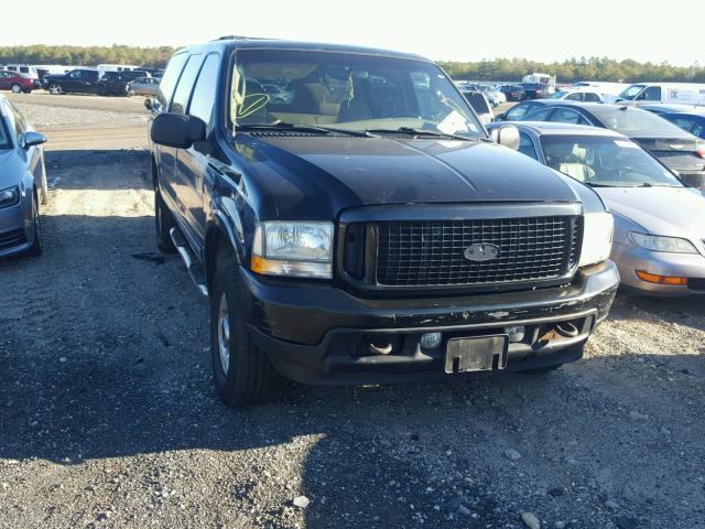 1FMNU43S03EB44486 - 2003 FORD EXCURSION BLACK photo 1