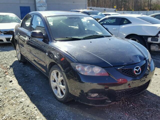 JM1BK32G781166939 - 2008 MAZDA 3 I BLACK photo 1