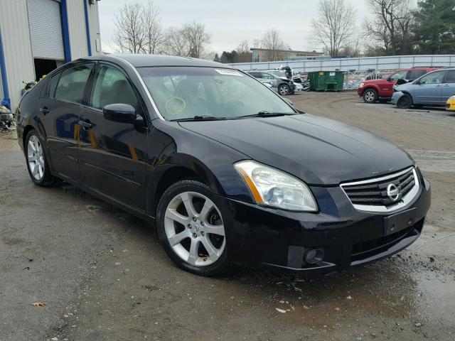 1N4BA41E77C861732 - 2007 NISSAN MAXIMA SE BLACK photo 1