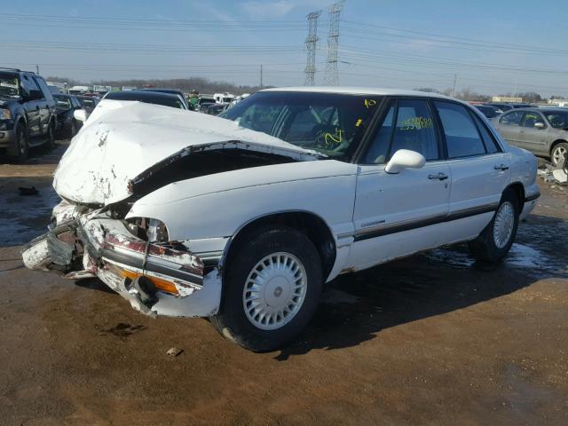 1G4HP52K3VH580939 - 1997 BUICK LESABRE CU WHITE photo 2