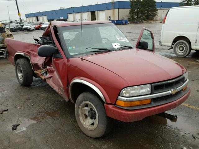 1GCCS1951Y8284635 - 2000 CHEVROLET S TRUCK S1 RED photo 1