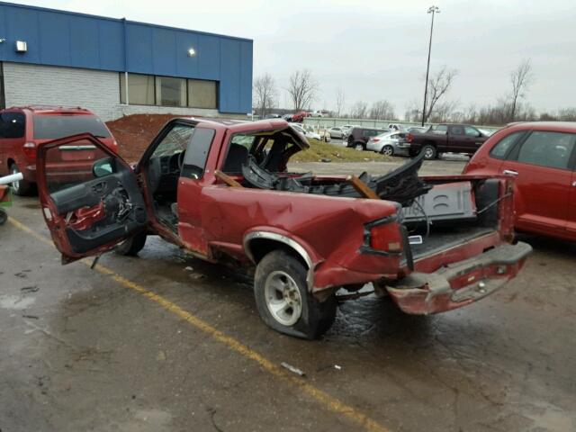 1GCCS1951Y8284635 - 2000 CHEVROLET S TRUCK S1 RED photo 3