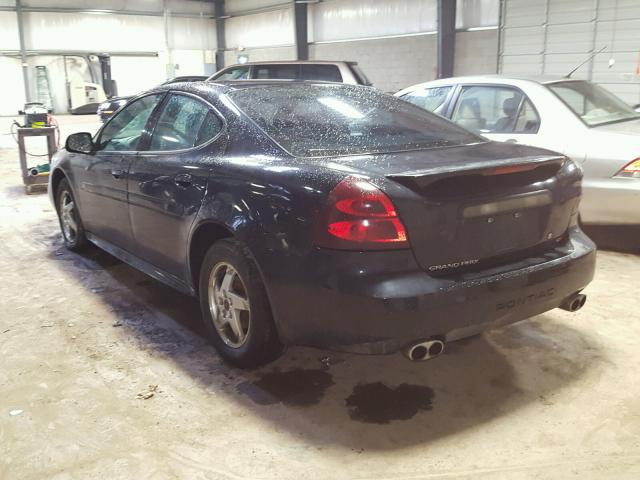 2G2WP522941364238 - 2004 PONTIAC GRAND PRIX BLACK photo 3