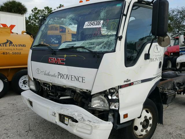 J8DB4B16367021337 - 2006 GMC W3500 W350 WHITE photo 9