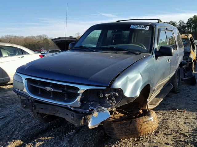 1FMZU63E01ZA73853 - 2001 FORD EXPLORER X BLUE photo 2