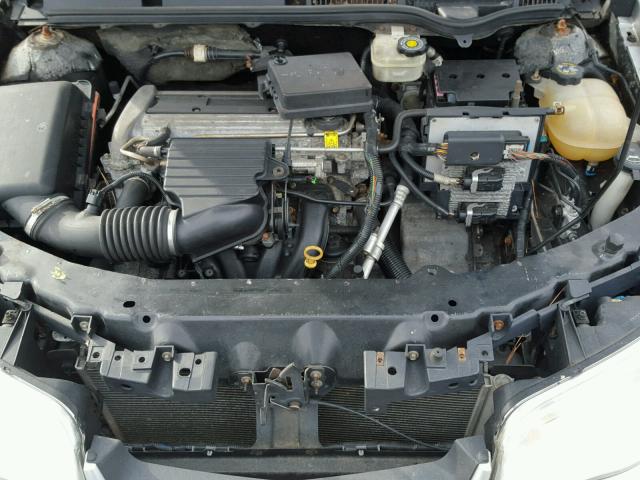 1G8AN12F94Z149399 - 2004 SATURN ION LEVEL SILVER photo 7