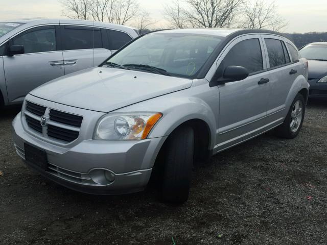 1B3HB48B47D188214 - 2007 DODGE CALIBER SX SILVER photo 2