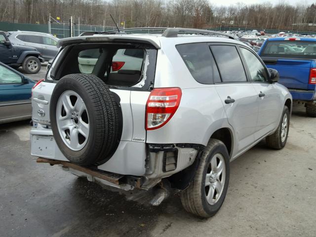 JTMBF4DV7AD022169 - 2010 TOYOTA RAV4 SILVER photo 4