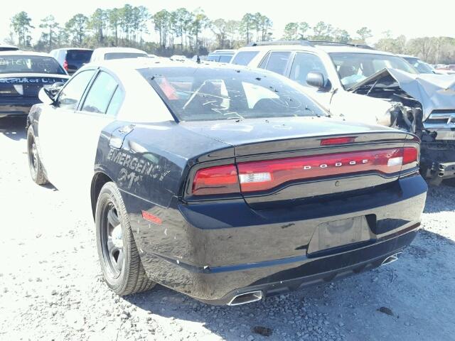 2C3CDXAG7CH159365 - 2012 DODGE CHARGER PO TWO TONE photo 3