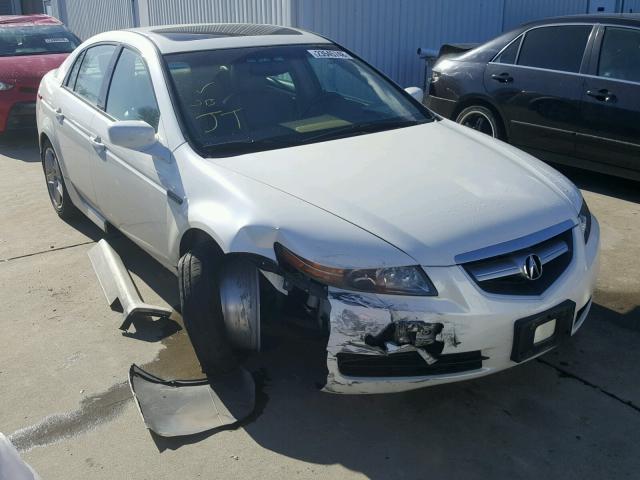 19UUA66216A024533 - 2006 ACURA 3.2TL WHITE photo 1