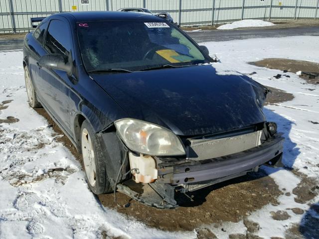 1G1AP15P577373220 - 2007 CHEVROLET COBALT SS BLACK photo 1