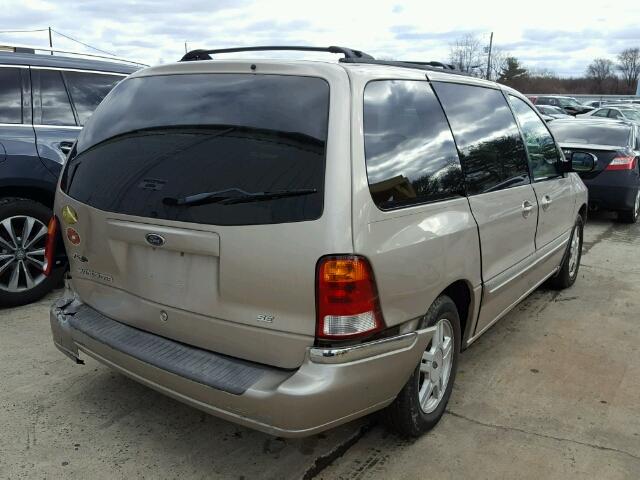 2FMZA52403BA94445 - 2003 FORD WINDSTAR S GOLD photo 4