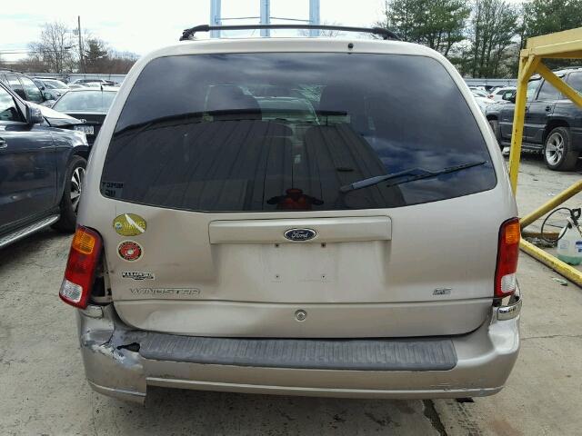 2FMZA52403BA94445 - 2003 FORD WINDSTAR S GOLD photo 9