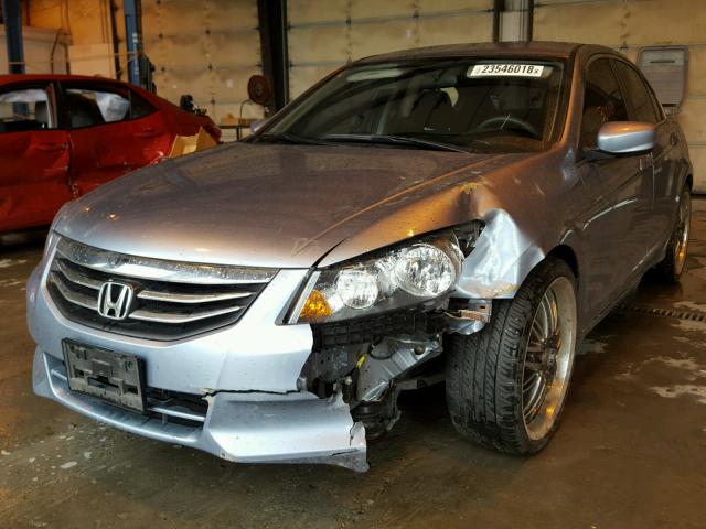 1HGCP2F47BA081169 - 2011 HONDA ACCORD LXP BLUE photo 2