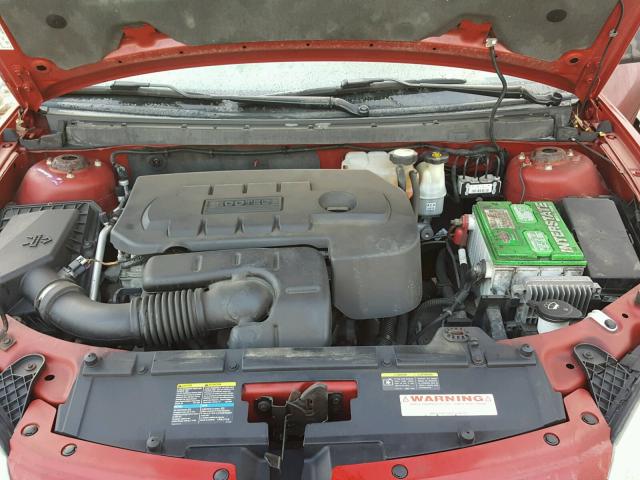 1G2ZF55B964263932 - 2006 PONTIAC G6 SE RED photo 7