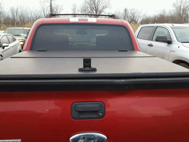 1FMEU53K27UA21421 - 2007 FORD EXPLORER S RED photo 6