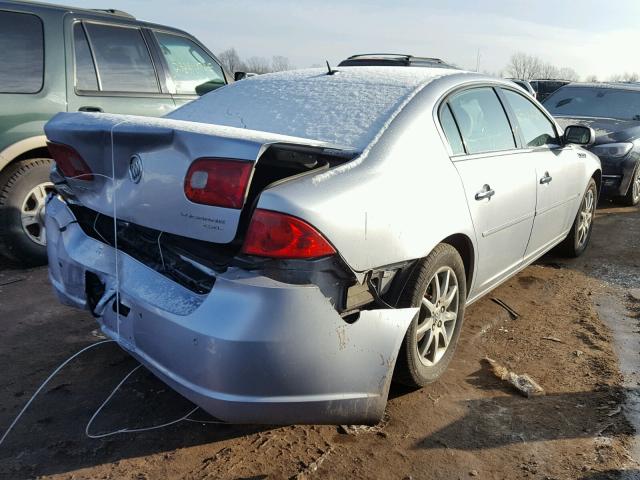 1G4HD57276U162166 - 2006 BUICK LUCERNE CX SILVER photo 4