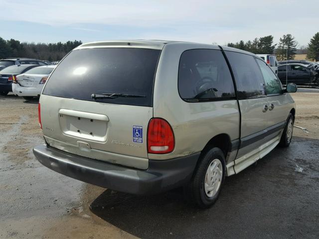 1B4GP44R3XB916323 - 1999 DODGE GRAND CARA BEIGE photo 4