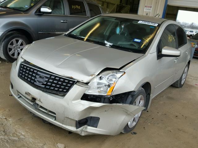 3N1AB61E17L652394 - 2007 NISSAN SENTRA 2.0 BEIGE photo 2