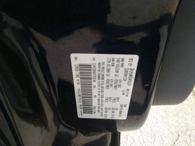 1D4HD58N85F559100 - 2005 DODGE DURANGO LI BLUE photo 10