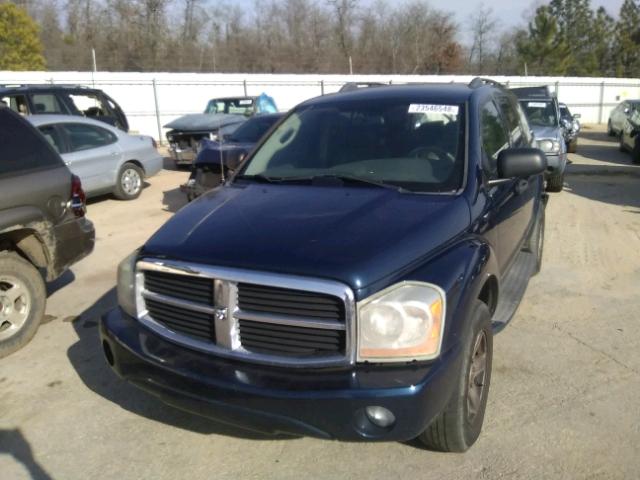 1D4HD58N85F559100 - 2005 DODGE DURANGO LI BLUE photo 2