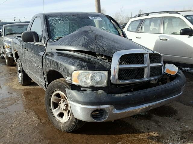 1D7HA16D64J276012 - 2004 DODGE RAM 1500 S BLACK photo 1