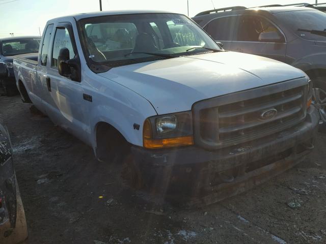 1FDNX20L81EB54477 - 2001 FORD F250 SUPER WHITE photo 1