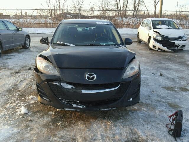 JM1BL1SF3A1117395 - 2010 MAZDA 3 I BLACK photo 9