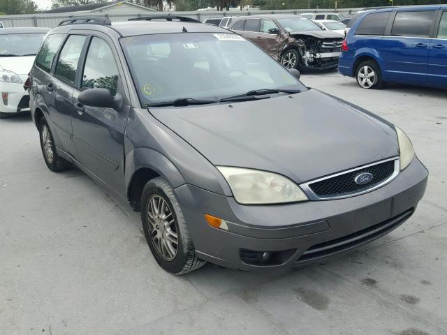 1FAHP36N06W132609 - 2006 FORD FOCUS ZXW GRAY photo 1